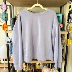 All in Motion Light Purple Women's Open Back Pullover